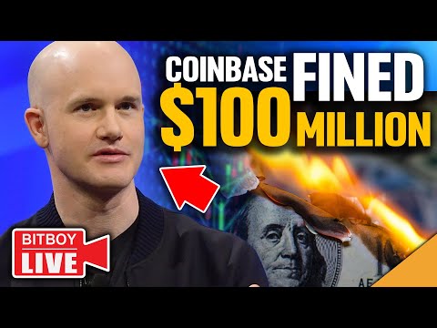 Bitcoin FAKE OUT? (Coinbase FINED $100 Million)