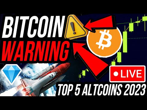 BITCOIN PRICE WARNING LIVE 🚨 TOP 5 ALTCOINS TO HOLD IN 2023! CRYPTO NEWS BITCOIN ANALYSIS & ALTCOINS