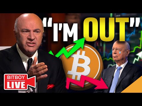 MELTDOWN In Davos! (O'Leary Predicts Crypto is 100% Going to ZERO)