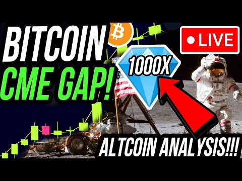 URGENT BITCOIN CME GAP LIVE 🚨 $11,000 PROFIT!! 100X ALTCOIN PORTFOLIO 2023! XTP & BITCOIN ANALYSIS