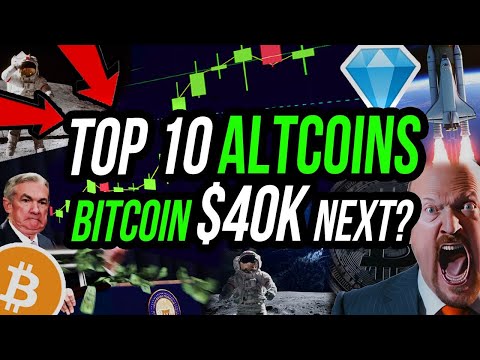 TOP 10 ALTCOINS MARCH 2023 🚨 CPI INFLATION BITCOIN $40K IN 2023!! JIM CRAMER SAYS SELL BITCOIN!!