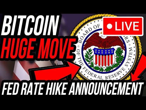 FED INTEREST RATE HIKE LIVE 🚨 BANKING CRISIS 2023! BITCOIN HUGE MOVE NOW!!!  $1M OPEN TRADES.