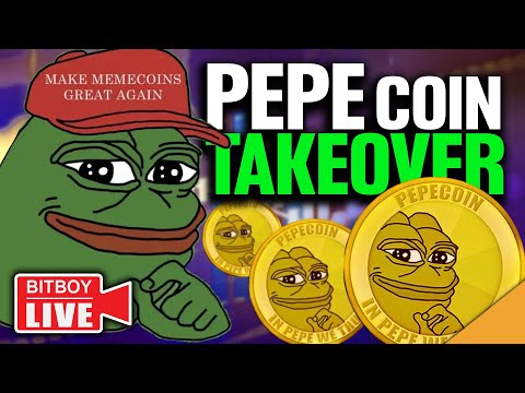 Pepe Crypto TAKEOVER! (Bitcoin Whales BUYING SPREE)