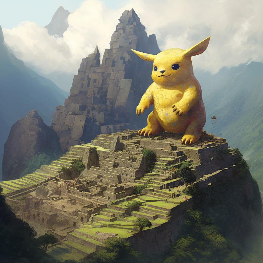 Machu Pikachu