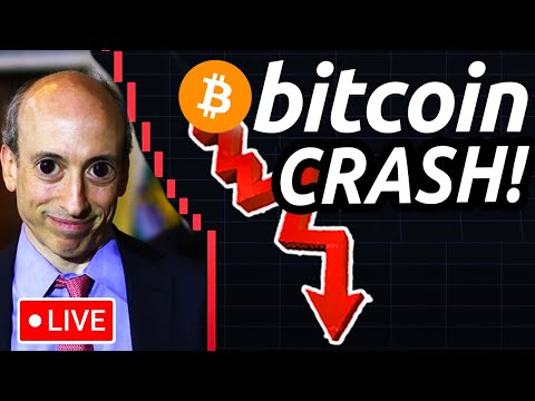 BITCOIN CRASH after SEC SUES BINANCE. Will XRP Crash?! Is now a good time to buy?