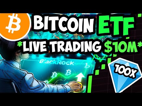 *ALERT* BITCOIN CME GAP TRADING $10M LIVE 🚨 BITCOIN HUGE MOVE NOW!!! BLACKROCK BITCOIN ETF EVIDENCE