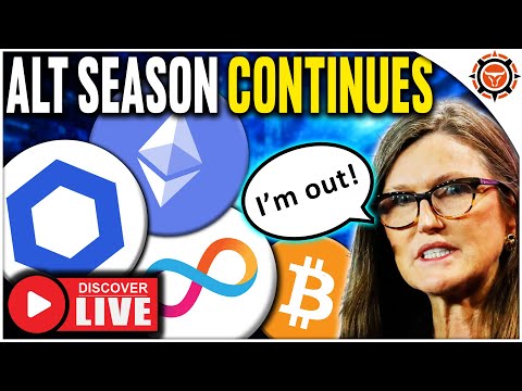 Ethereum, Chainlink & ICP PUMPING! (Kathie Wood Sells Her Bitcoin)