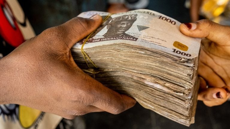 Nigerian Currency Slides 5% After Central Bank Injects More Than $80 Million Into Forex Market