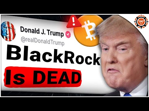 Breaking🚨 Trump Denies BlackRock Ties (Bitcoin Crashes)