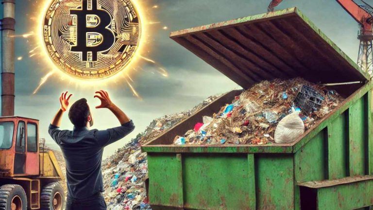 $500M Bitcoin Buried in Landfill: Man Sues City After Decade-Long Battle for Recovery