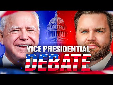 🔥ULTIMATE SHOWDOWN🔥 VANCE VS WALZ (VP LIVE DEBATE)