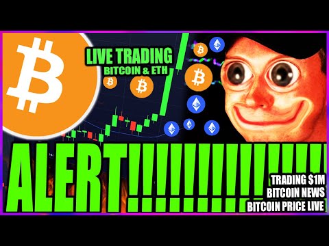 ALERT 🚨 BITCOIN PRICE LIVE!! BITCOIN TRADING LIVE - LIVE CRYPTO NEWS!! CRYPTO BILLIONAIRE INTERVIEW