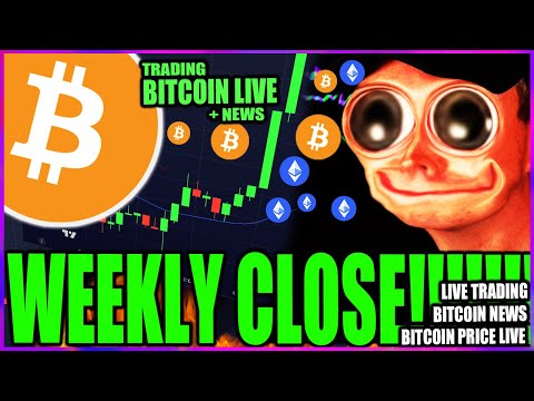 ALERT 🚨 BITCOIN WEEKLY CLOSE - BITCOIN PRICE LIVE! BTC ANALYSIS LIVE - CRYPTO NEWS + ALTCOIN SEASON