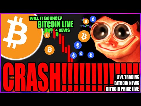 ALERT 🚨 BITCOIN PRICE CRASH LIVE