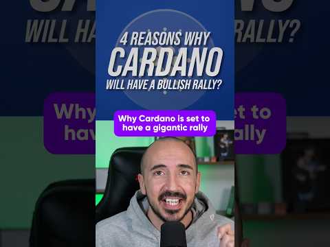 4 Reasons Cardano Will Pump Soon